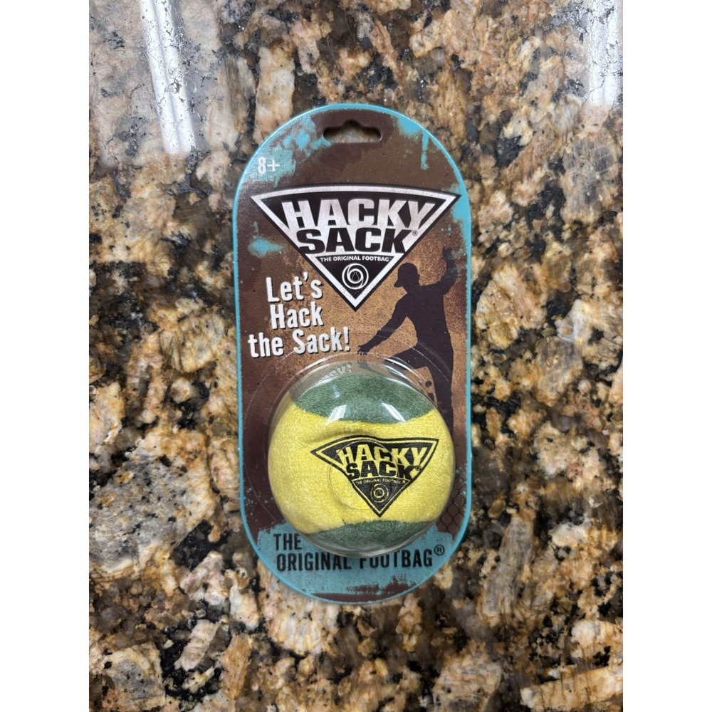 Hacky Sack By PlayMonster 2026 The Original Footbag Yellow & Green - SHIPS NOW